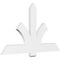 Ekena Millwork Redmond Architectural Grade PVC Gable Bracket, 60"W x 35"H x 2"D x 6"F, 14/12 Pitch GBP060X35X0206RED00 - alternate 1